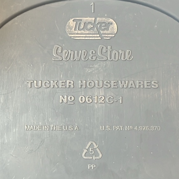 Vintage serve & store Cereal Saver sealable Lid 1.4 gallon 5.3 L dishwasher safe - Picture 9 of 9